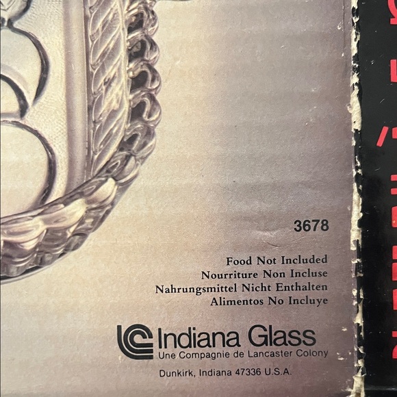 Indiana Glass 5-part "relish" tray - Picture 4 of 4